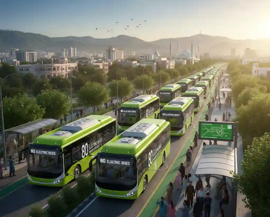 Punjab Announces 80 Electric Buses for Rawalpindi – Routes, Depot & Benefits 6 80 Electric Buses in Rawalpindi