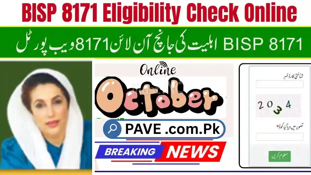 BISP 8171 October 2025 Payment Status Announced Check Online Now