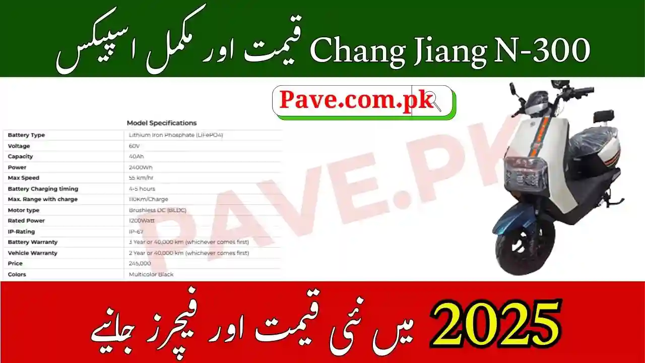Chang Jiang N-300: High Performance Electric Bike for Pakistani Commuters 1 Chang Jiang N-300