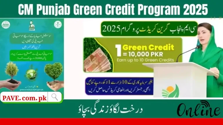 Green Credit Scheme Punjab Earn Green Credits Now Complete Guide 2025