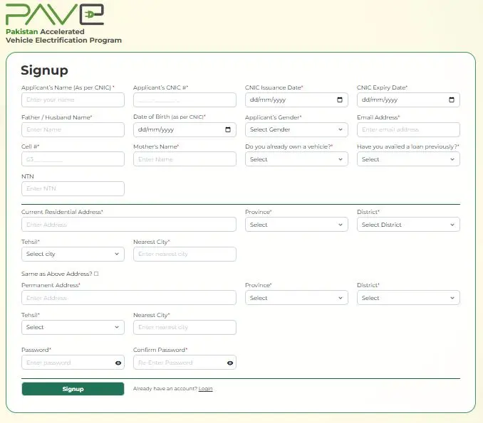 PAVE Portal Registration Online and Sign Up