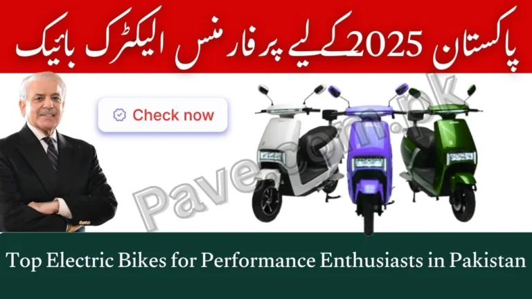 Performance Electric Bikes Pakistan 2025 PAVE
