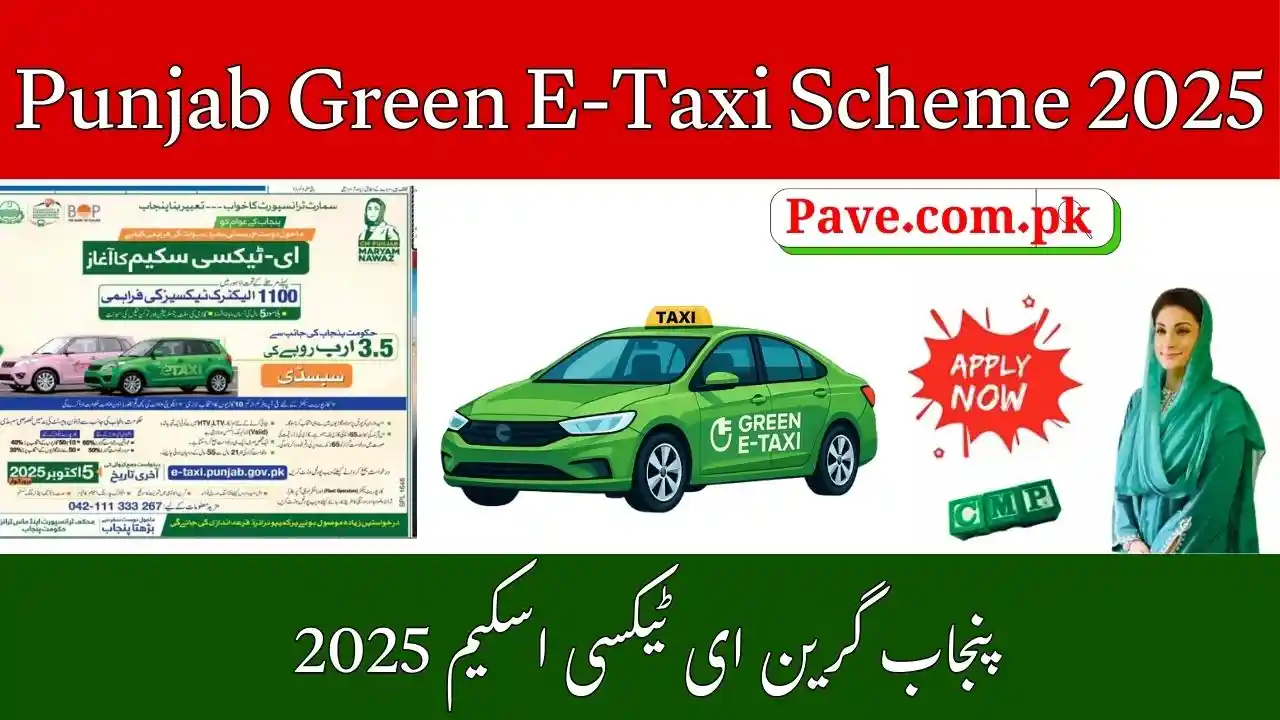 Punjab Green E-Taxi Scheme October 2025 Phase 2 Eligibility Criteria & Requirements Explained 1 Punjab Green E-Taxi Scheme 2025