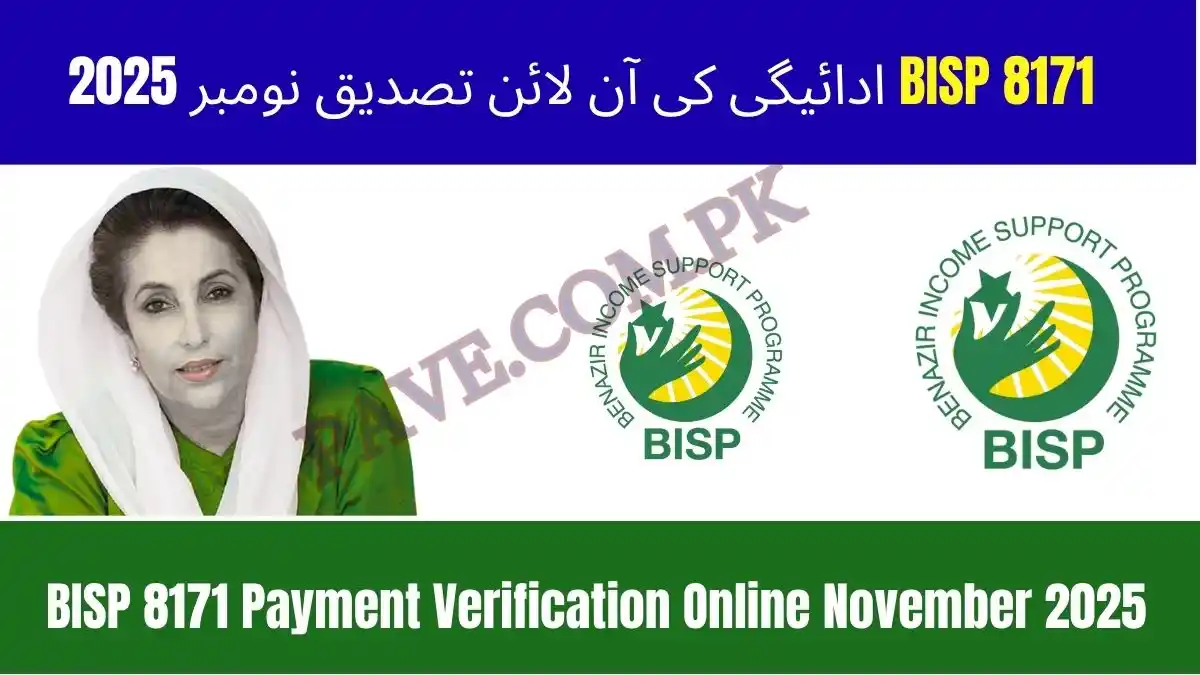BISP 8171 Payment Verification Online November 2025
