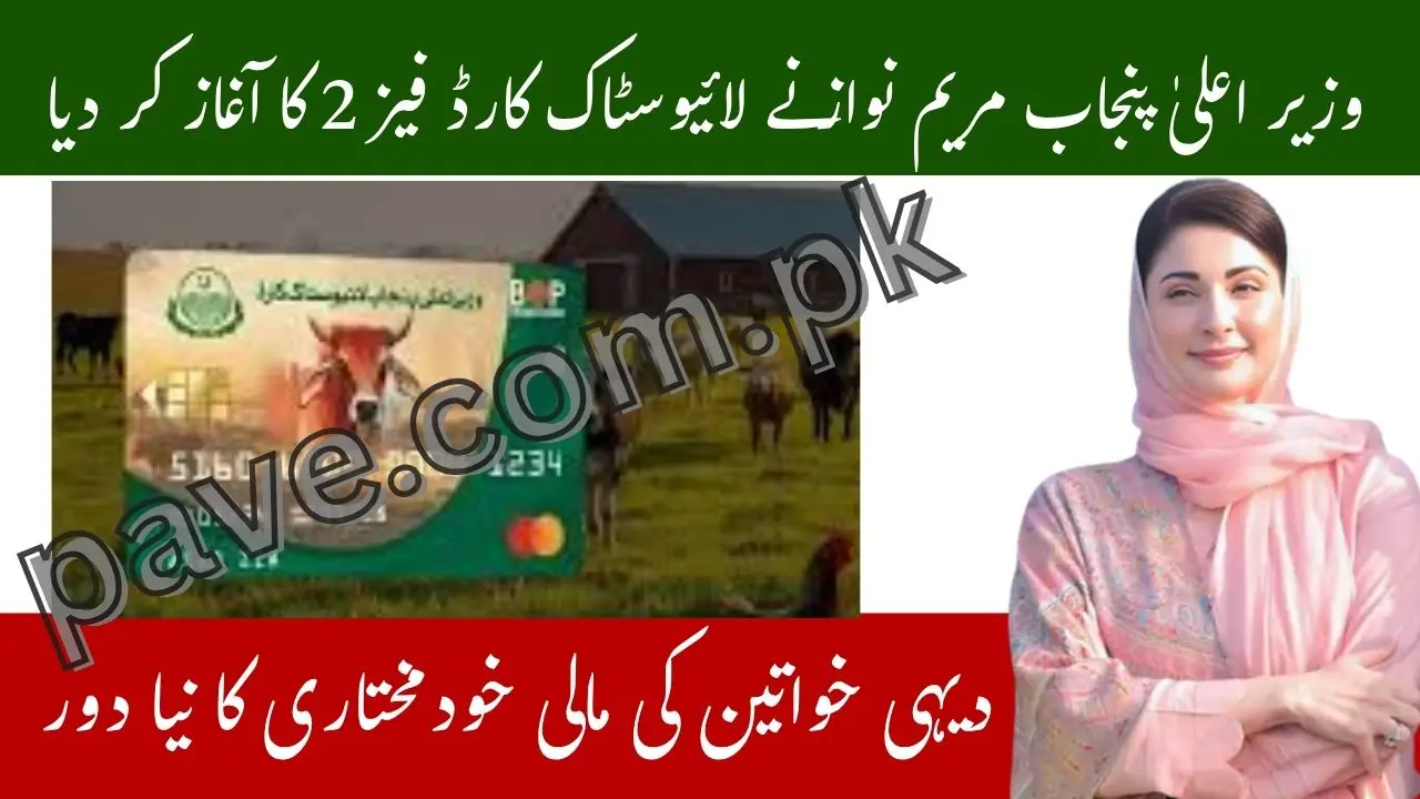 CM Punjab Launches Livestock Card Phase 2 – Empowering Rural Women Across South Punjab 2025 1 CM Punjab Launches Livestock Card Phase 2