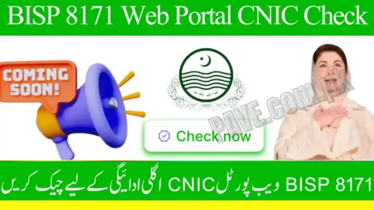 Check BISP 8171 Payment