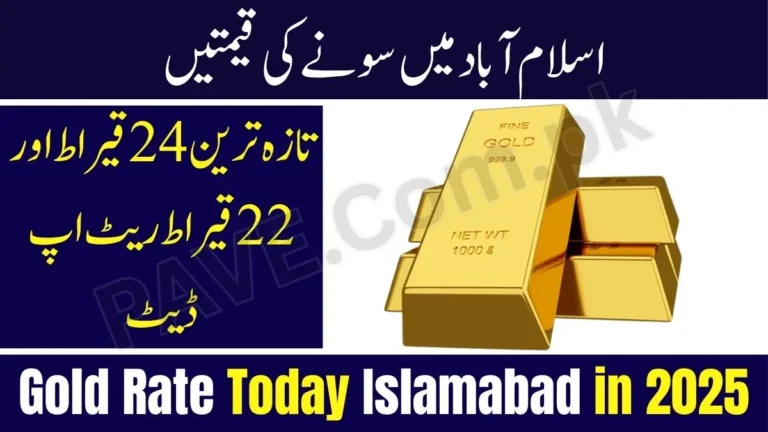 Gold Rate Today Islamabad