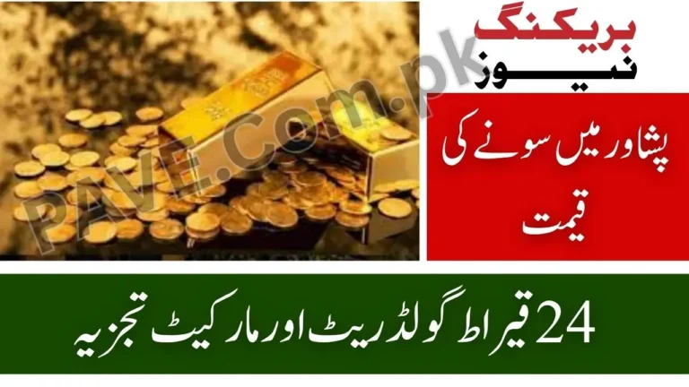 Gold Rate Today Peshawar