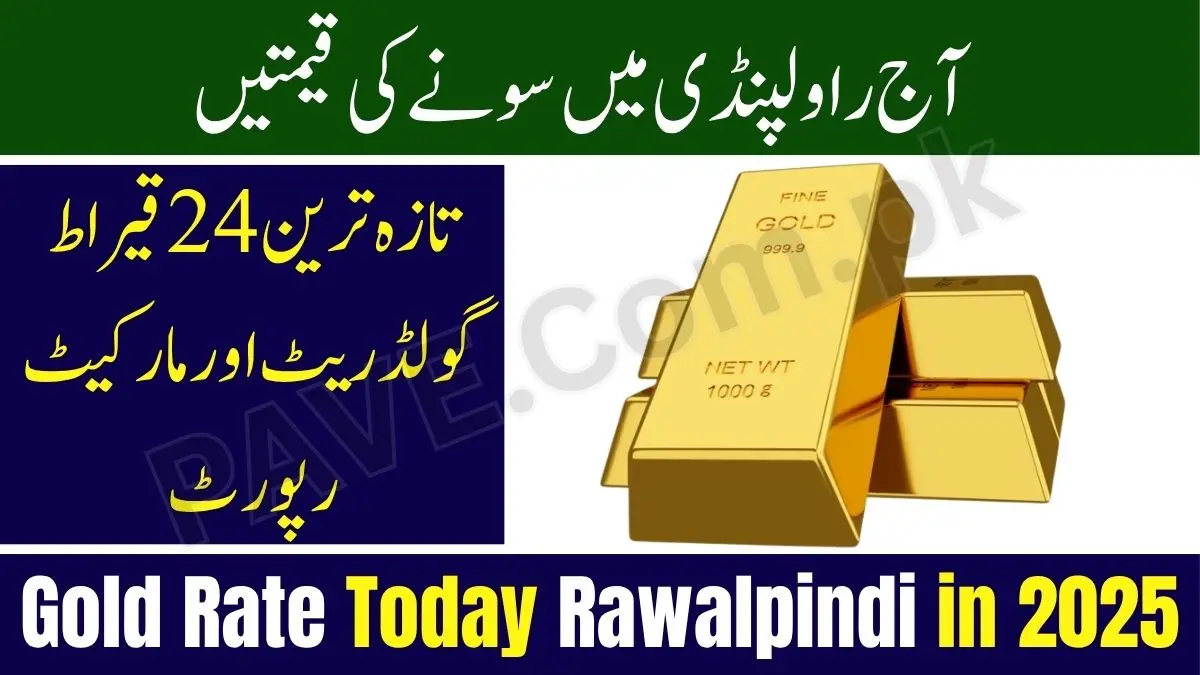 Gold Rate Today Rawalpindi