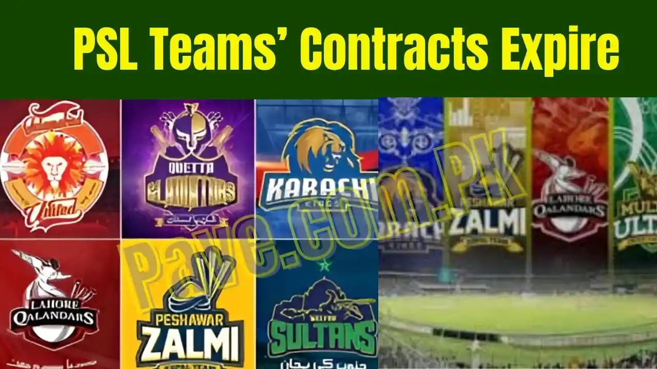 PSL Teams’ Contracts Expire; Only Qualified Franchises Will Get New Deals 1 PSL Teams’ Contracts Expire; Only Qualified Franchises Will Get New Deals