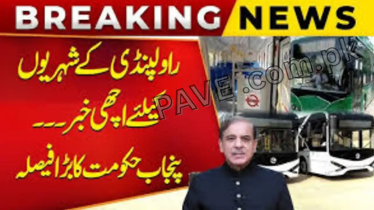 Breaking: Rawalpindi Electric Bus Service Launching in November 2025 – 102 Buses Approved