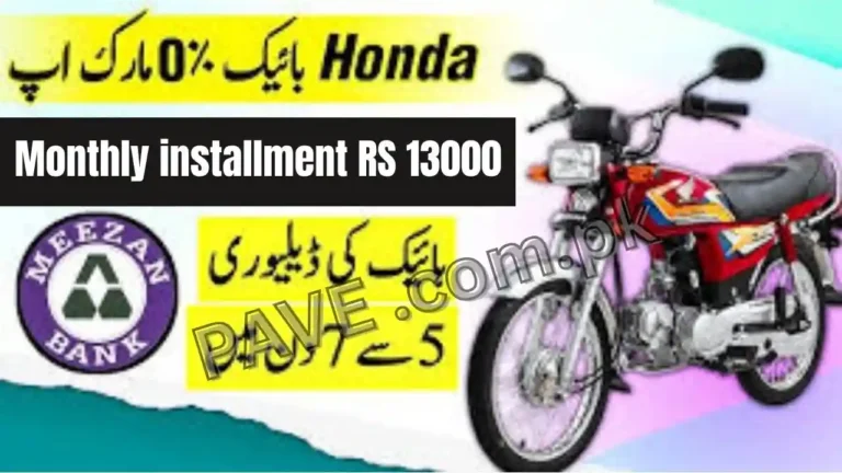 Affordable Honda Motorcycles in Pakistan