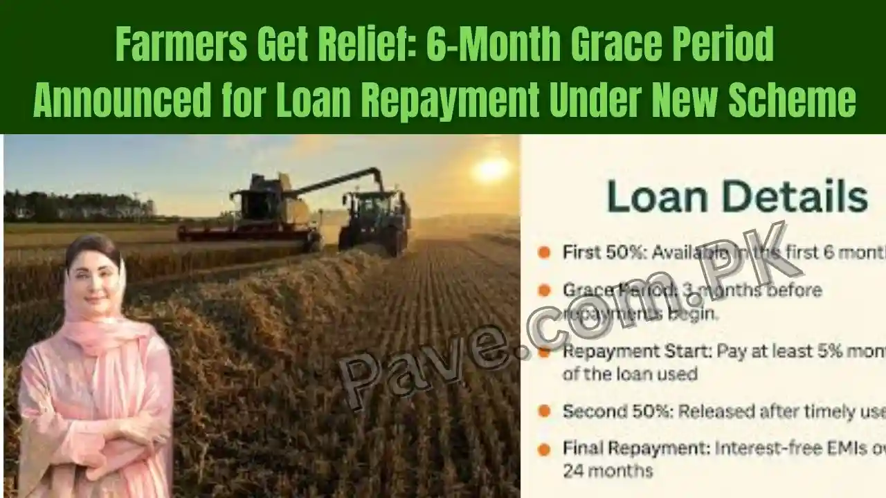 Farmers Get Relief: 6-Month Grace Period Announced for Loan Repayment Under New Scheme