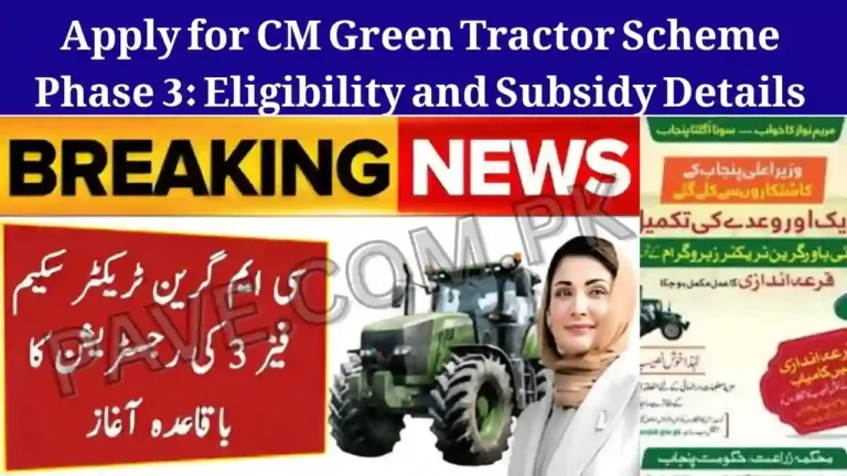 Breaking News: Apply for CM Green Tractor Scheme Phase 3: Eligibility and Subsidy Details 2 Apply for CM Green Tractor Scheme Phase 3: Eligibility and Subsidy Details