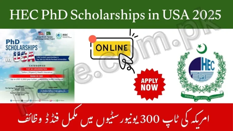 HEC PhD Scholarships in USA 2025