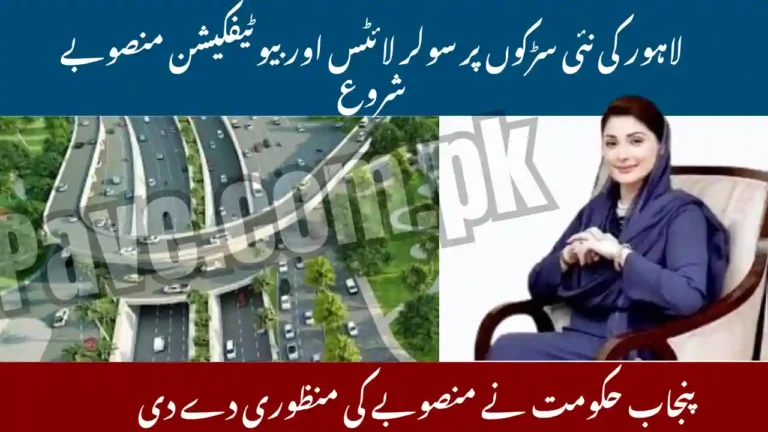 Punjab Approves Solar Streetlights on New Roads and Beautification Projects