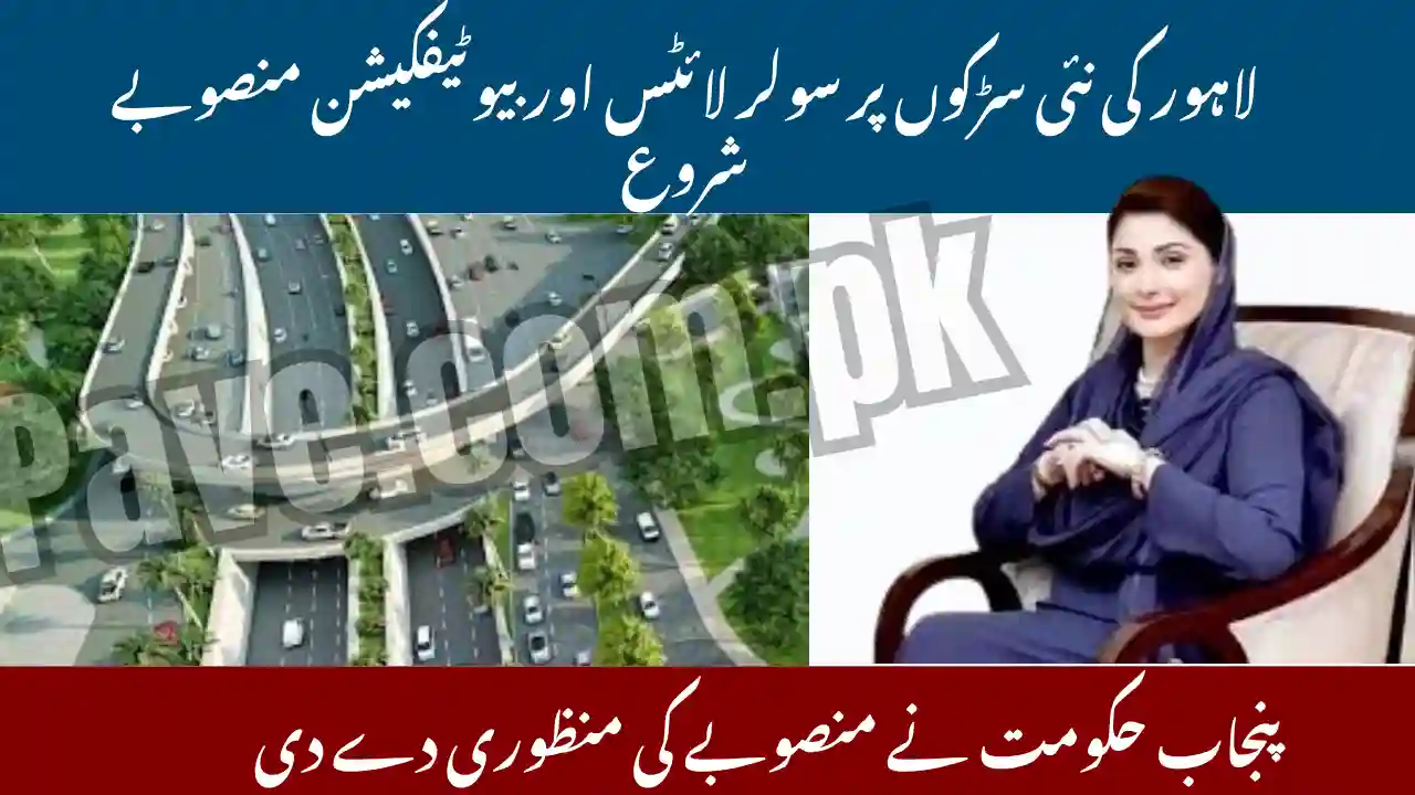 Punjab Approves Solar Streetlights on New Roads and Beautification Projects