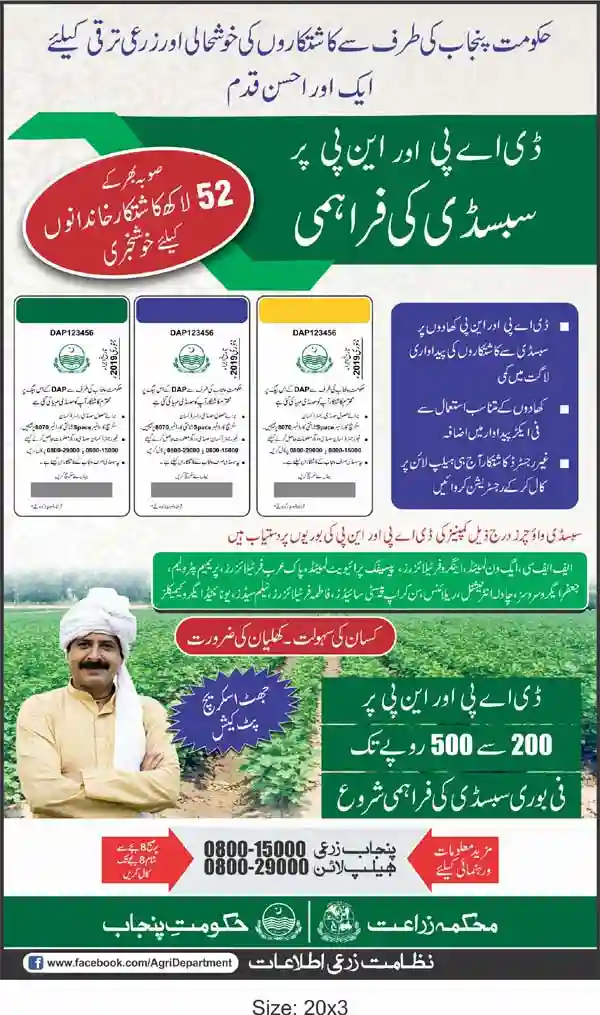 Punjab fertilizer scheme 2025