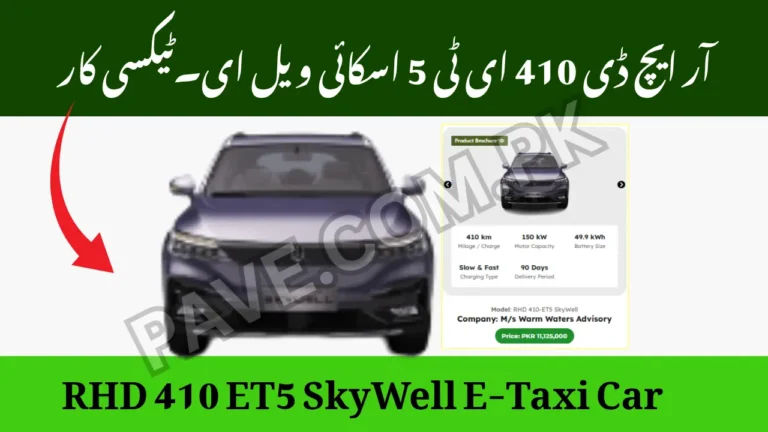 RHD 410 ET5 SkyWell E-Taxi Car – 410km Range Electric Car in Pakistan 1 RHD 410 ET5 SkyWell E-Taxi Car