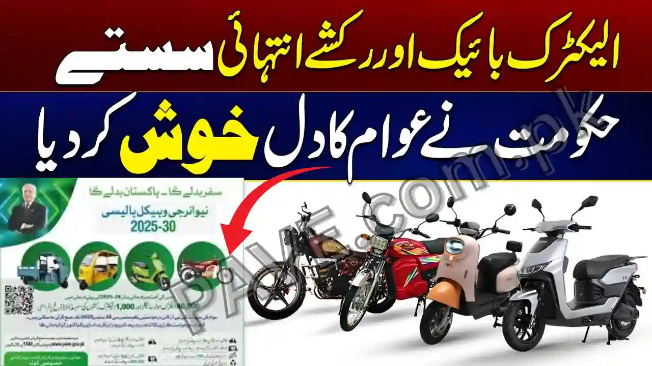 Government of Pakistan Provides 41,000 Subsidized EV Bikes and Rickshaws 1 Government of Pakistan Provides 41,000 Subsidized EV Bikes and Rickshaws