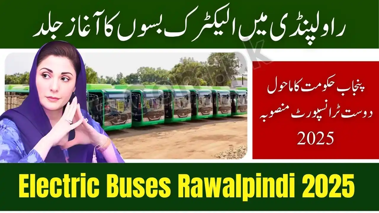 Electric Buses Rawalpindi 2025