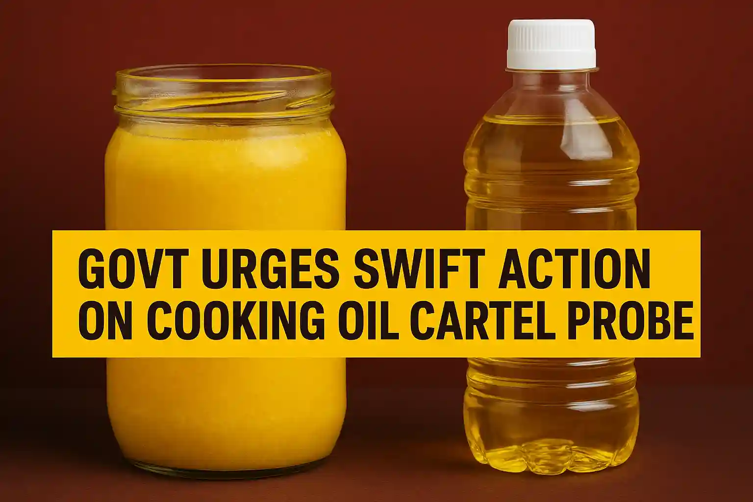 Govt Urges Swift Action on Cooking Oil Cartel Probe – Full Report, Price Concerns, Ramazan Preparations & Expected Outcomes 1 Govt Cooking Oil Cartel Probe