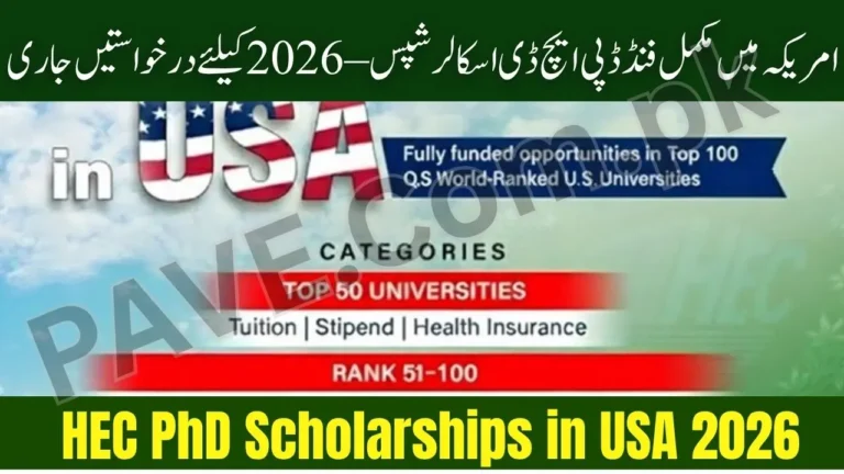 HEC PhD Scholarships in USA 2026