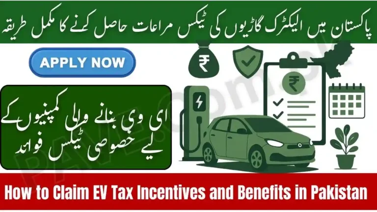 How to Claim EV Tax Incentives and Benefits in Pakistan 6 How to Claim EV Tax Incentives and Benefits in Pakistan