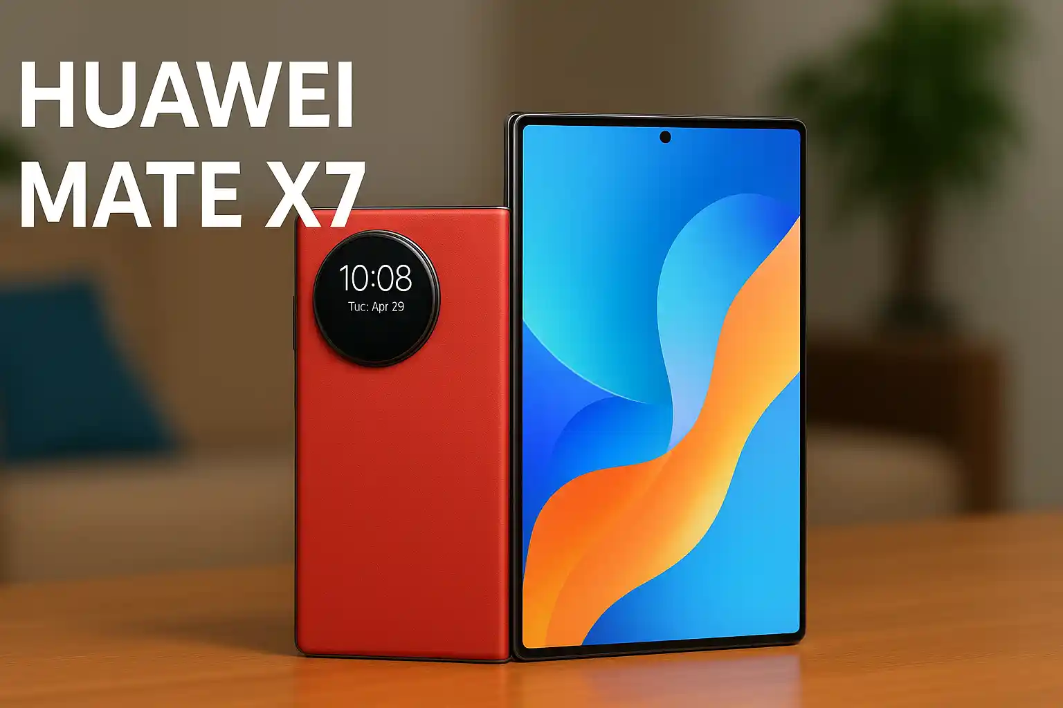 Huawei Mate X7 Beats Galaxy Z Fold 7 With Bigger Battery, Better Cameras & Sleeker Design 1 Huawei Mate X7