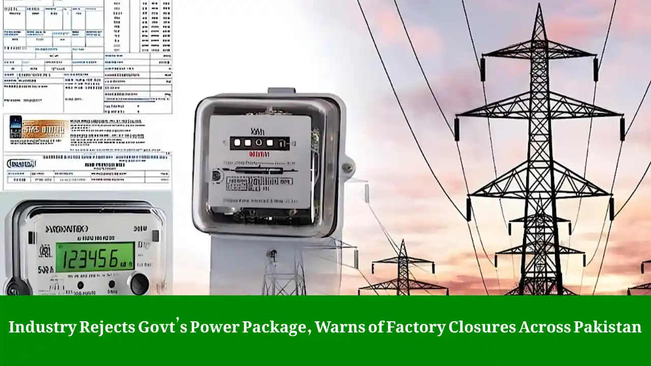 Industry rejects government power package