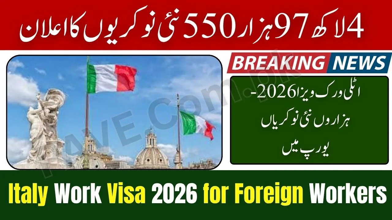 Italy Work Visa 2026