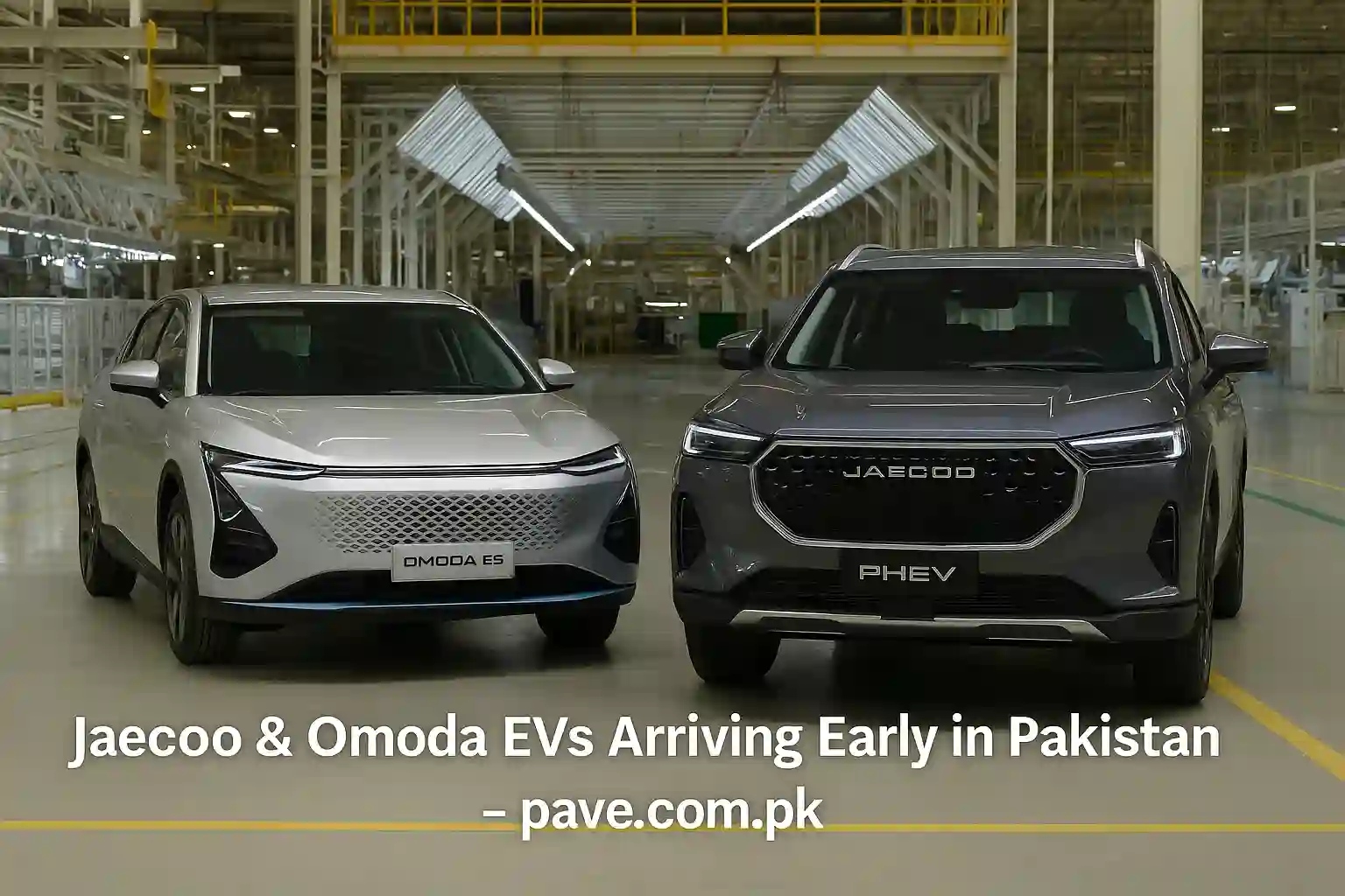 Jaecoo Omoda NexGen Auto EVs production Pakistan