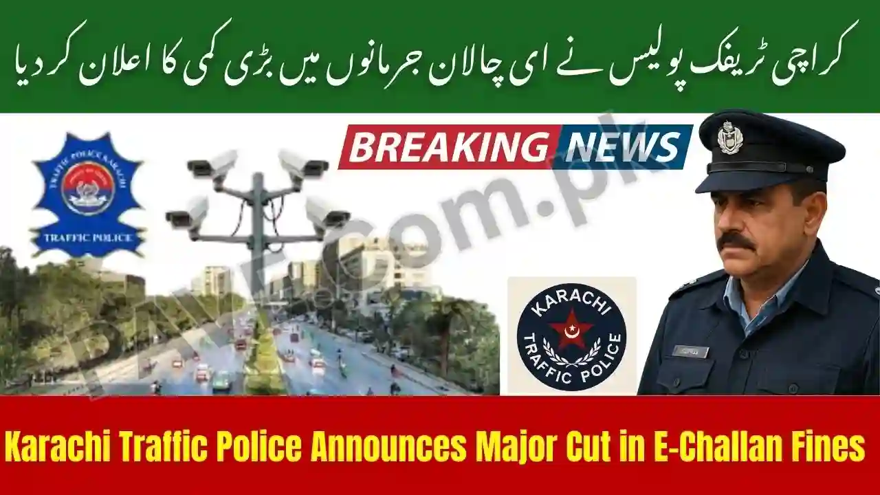 Karachi Traffic Police Announces Major Cut in E-Challan Fines