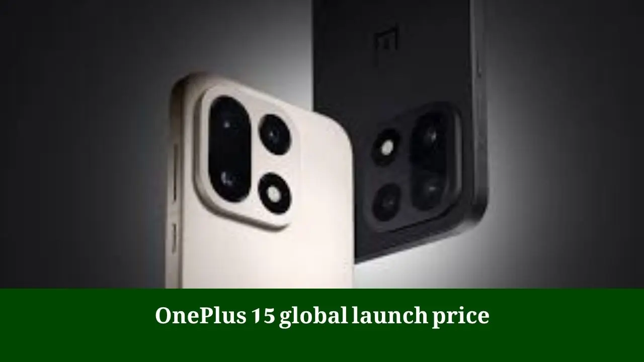 OnePlus 15 global launch price