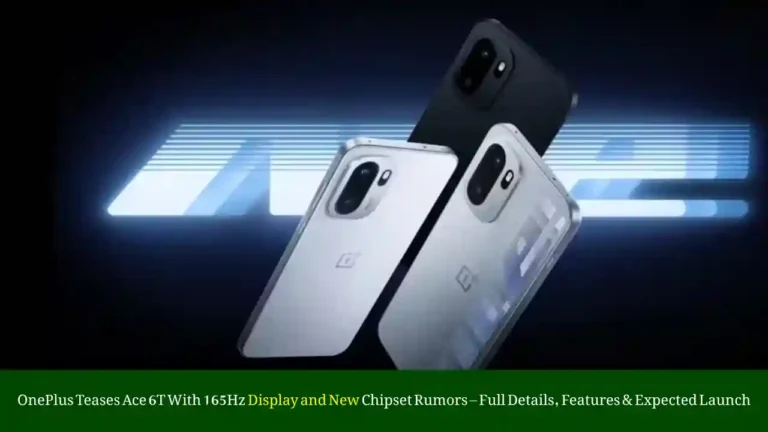 OnePlus Ace 6T