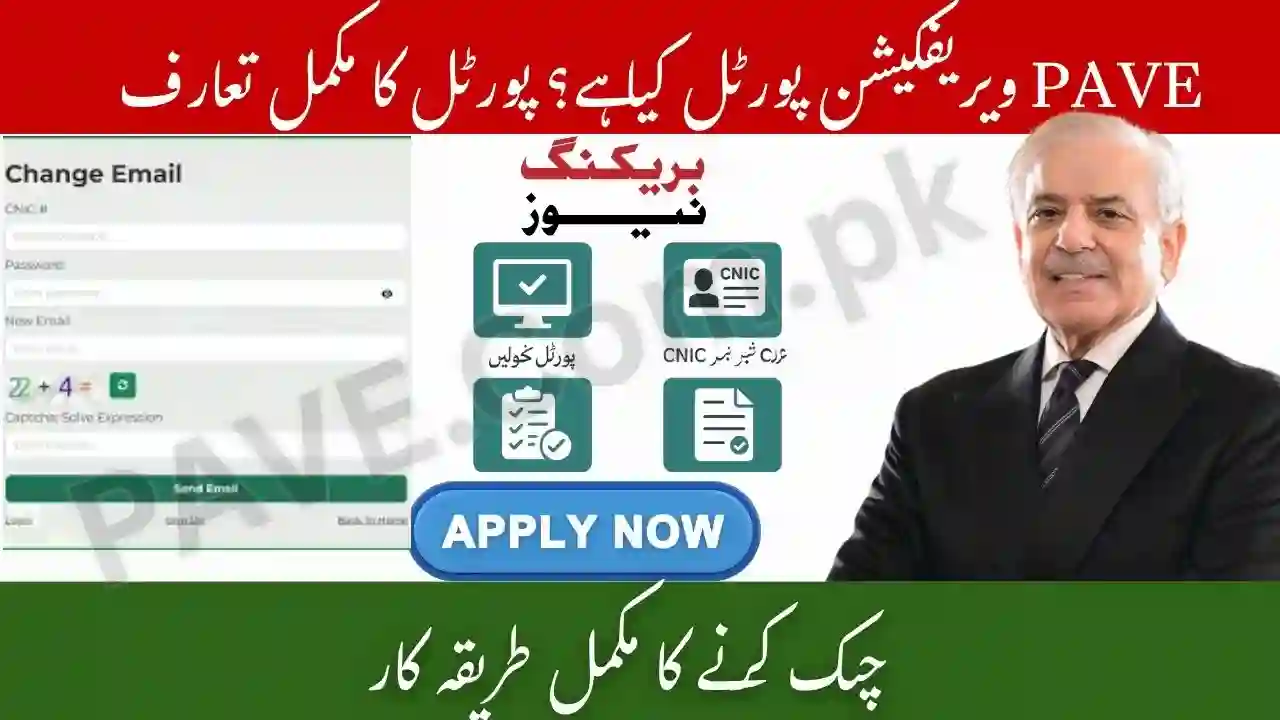 PAVE Verification Portal: Step-by-Step Process to Confirm E-Bike or Rickshaw Eligibility 1 PAVE Verification Portal