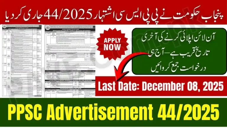 PPSC Advertisement 44