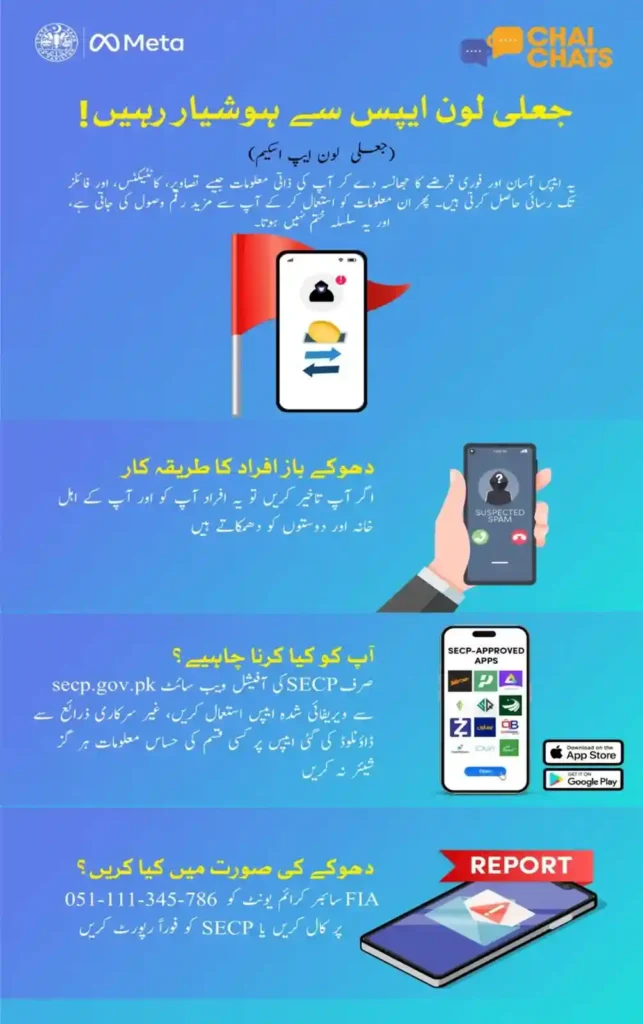 Pakistan Warns Public Against Fake Loan Apps Scam