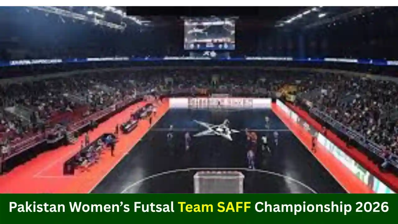 Pakistan Women’s Futsal Team SAFF Championship 2026