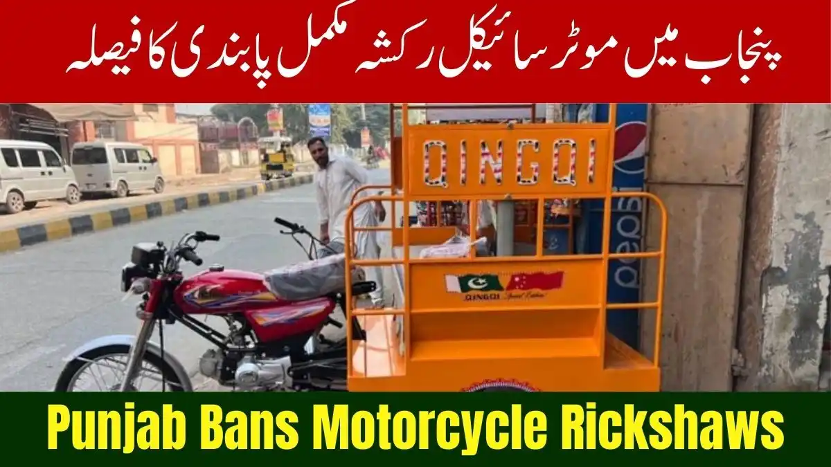 Punjab Bans Motorcycle Rickshaws