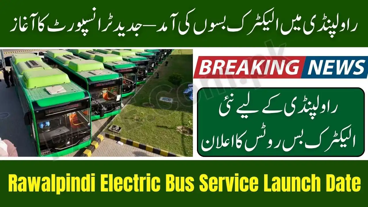 Punjab Confirms Rawalpindi Electric Bus Service Launch Date