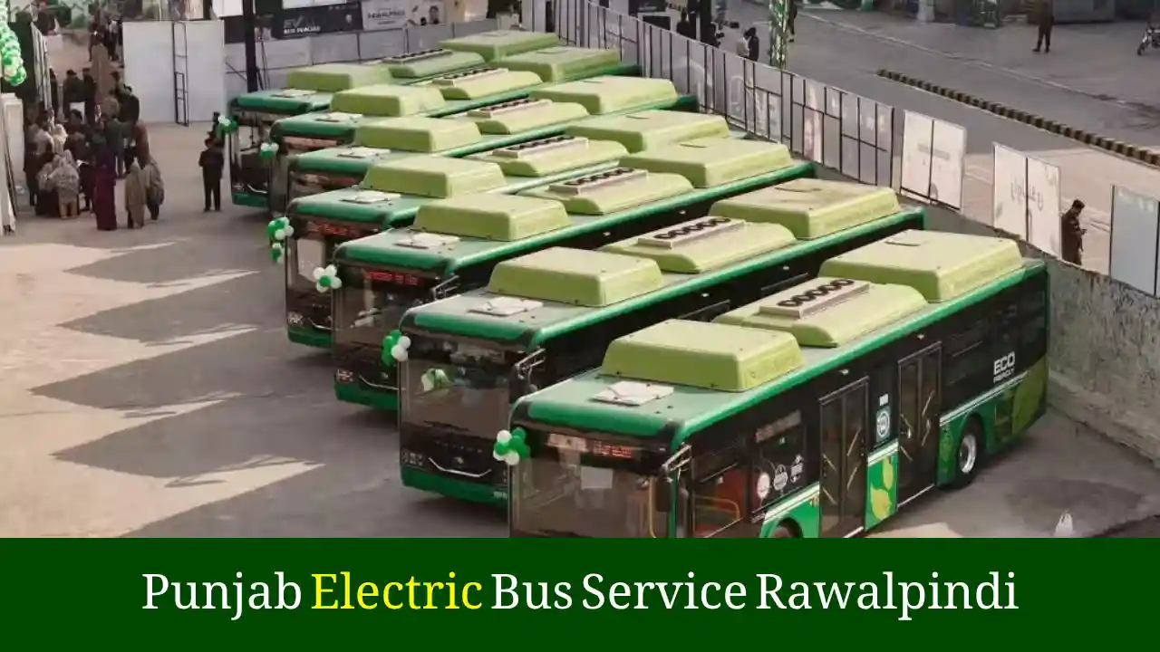 Punjab Electric Bus Service Rawalpindi