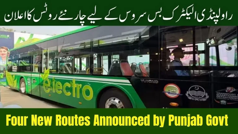 Rawalpindi Electric Bus Service: Four New Routes Announced by Punjab Govt 10 Rawalpindi Electric Bus Service Four New Routes