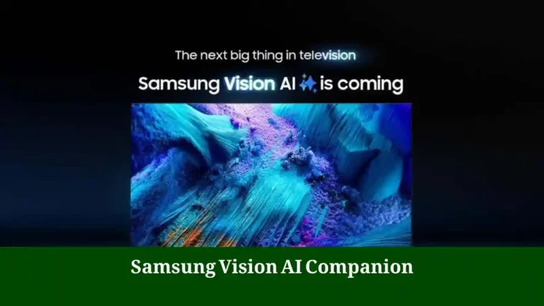 Samsung Vision AI Companion