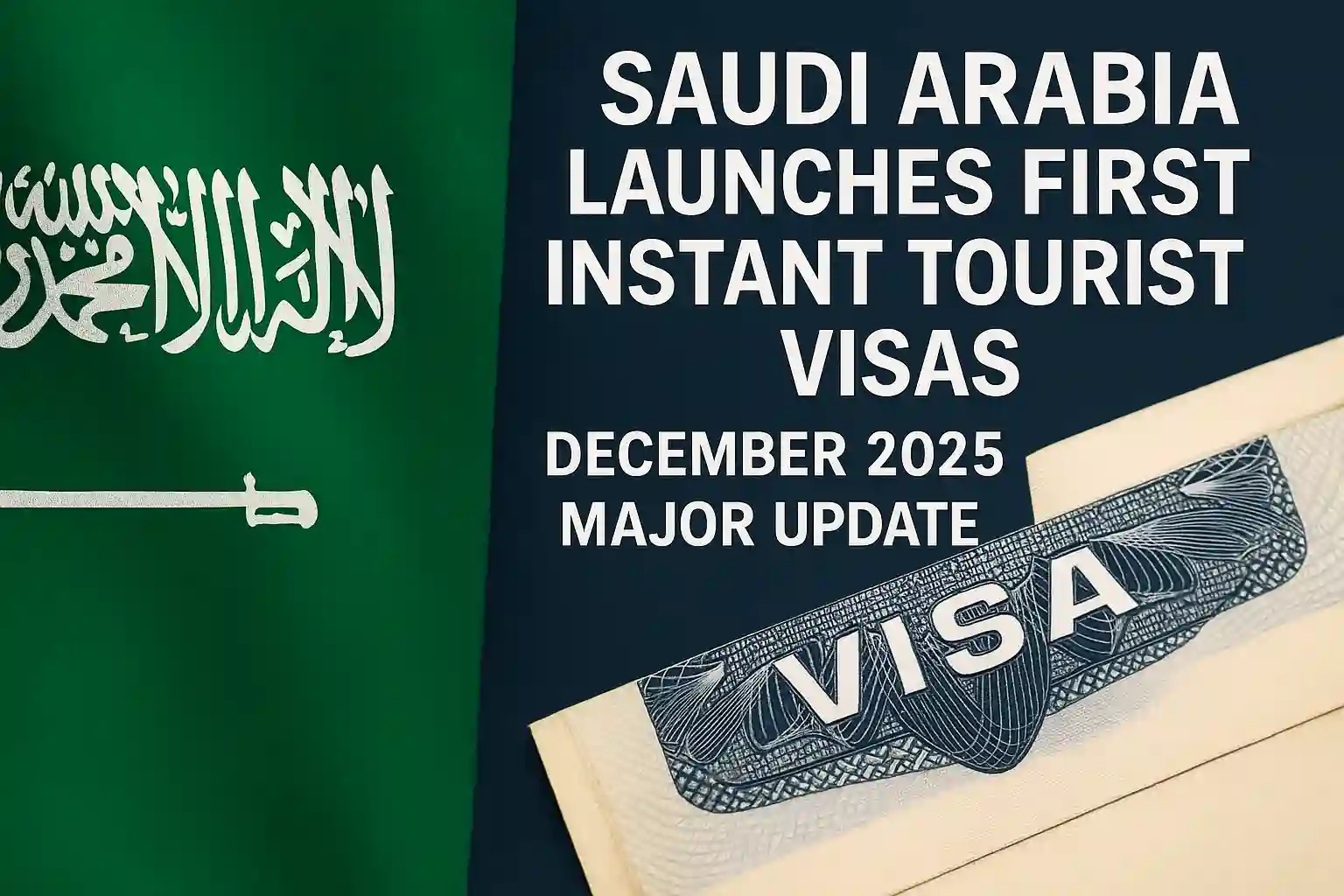 Saudi Arabia Launches First Instant Tourist Visas