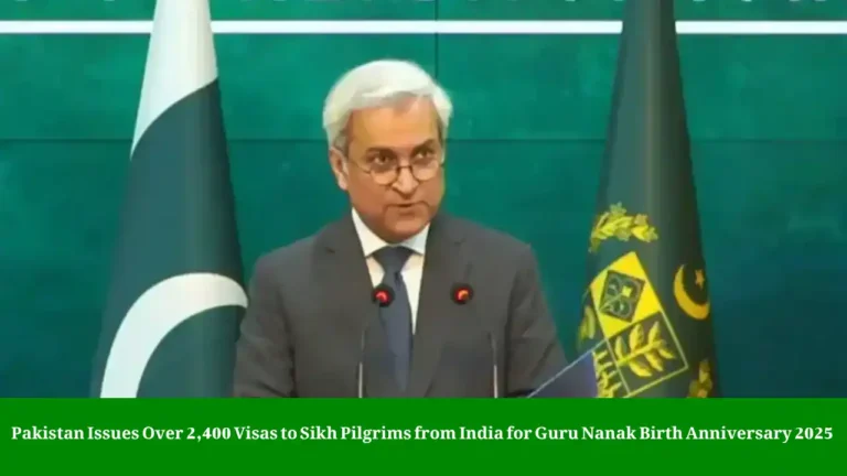 Sikh Pilgrims Visas Pakistan 2025