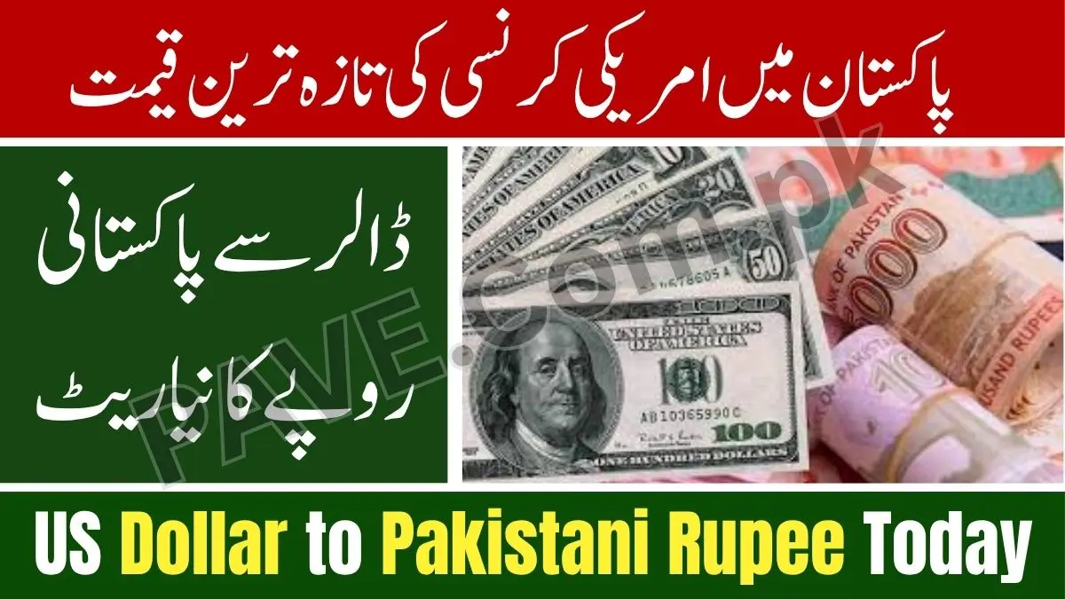 USD to PKR Today Live Dollar Rate in Pakistan