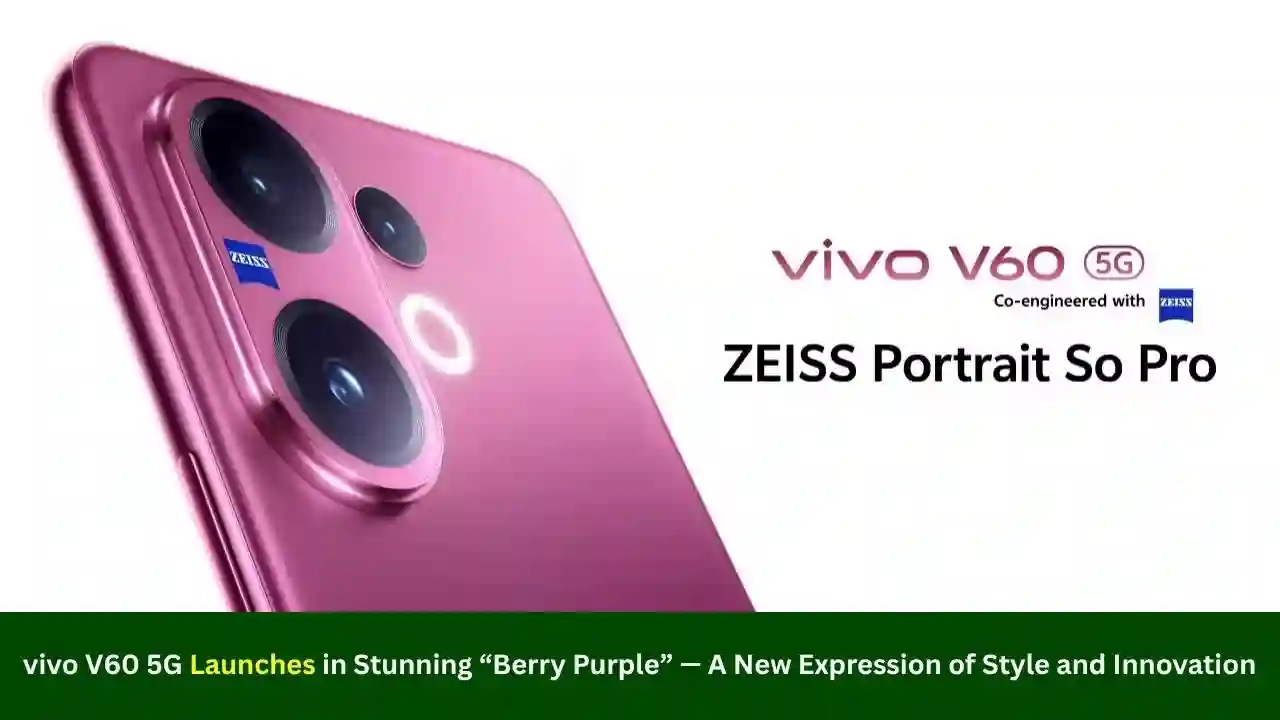 vivo V60 5G Berry Purple