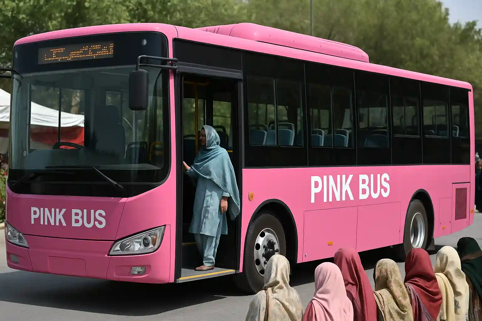 Government Launches New Pink Bus Service for Women’s Safe Travel
