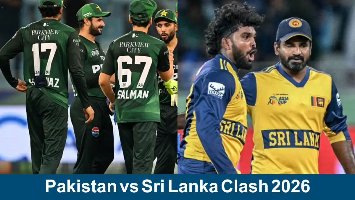 Pakistan vs Sri Lanka Clash 2026